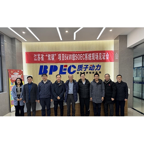 質(zhì)子動力5kW級SOEC系統(tǒng)順利見證驗收，即將交付